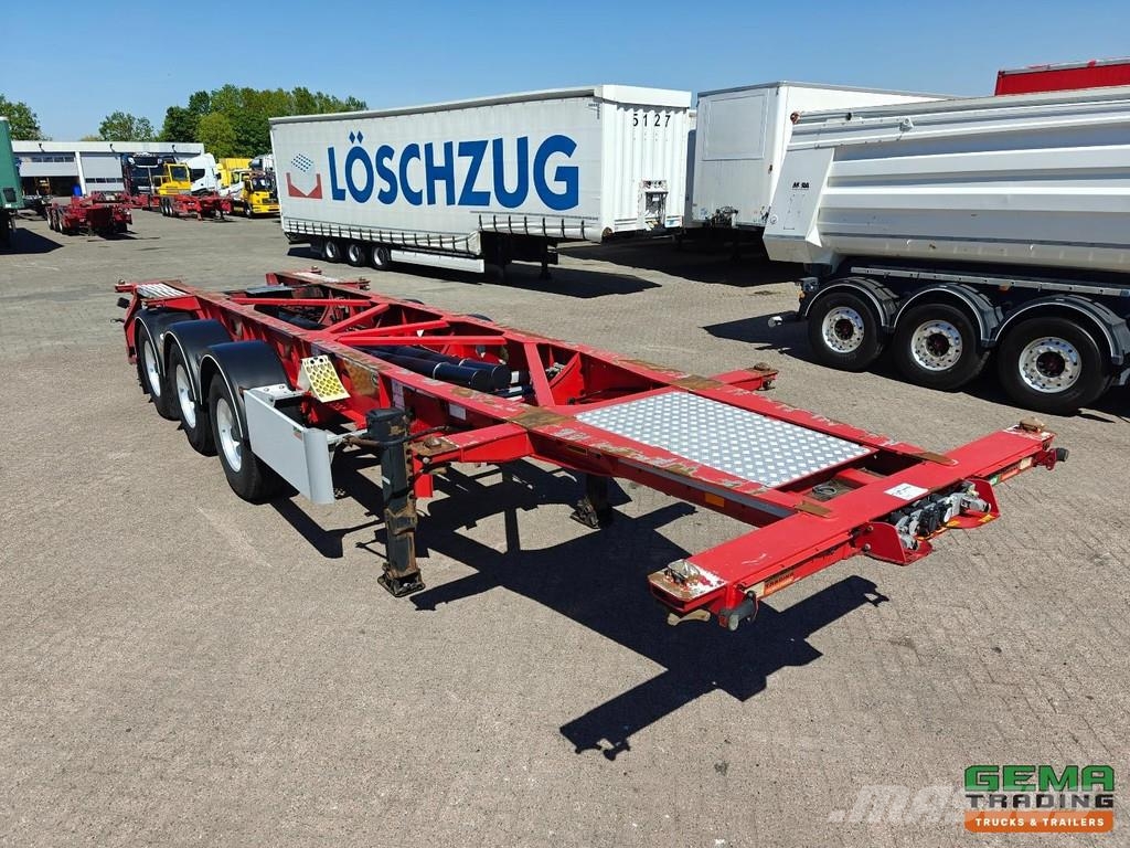 Van Hool A3C002 20 30FT TANK/SWAP - 3620KG - ADR - BPW Asse Konteinerveo poolhaagised