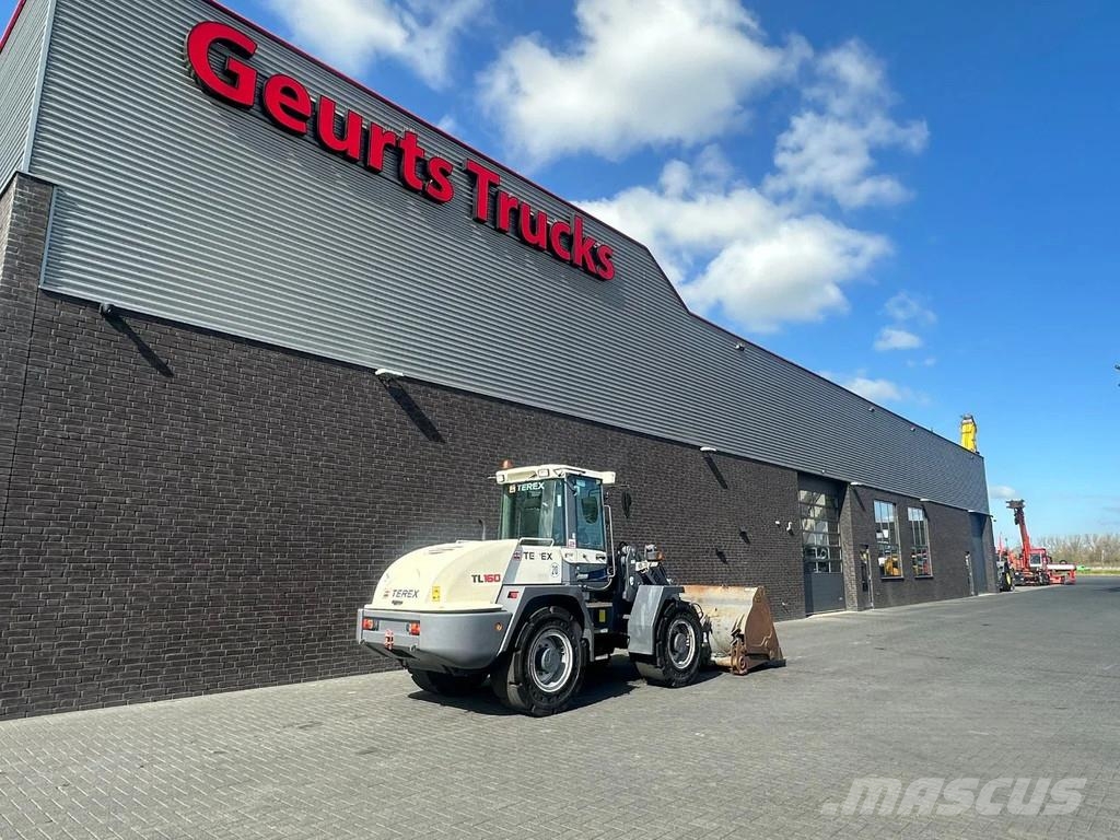 Terex TL 160 +HOOGKIEPBAK+HYDRAULISCHE+VEEGBORSTEL Hjullastare