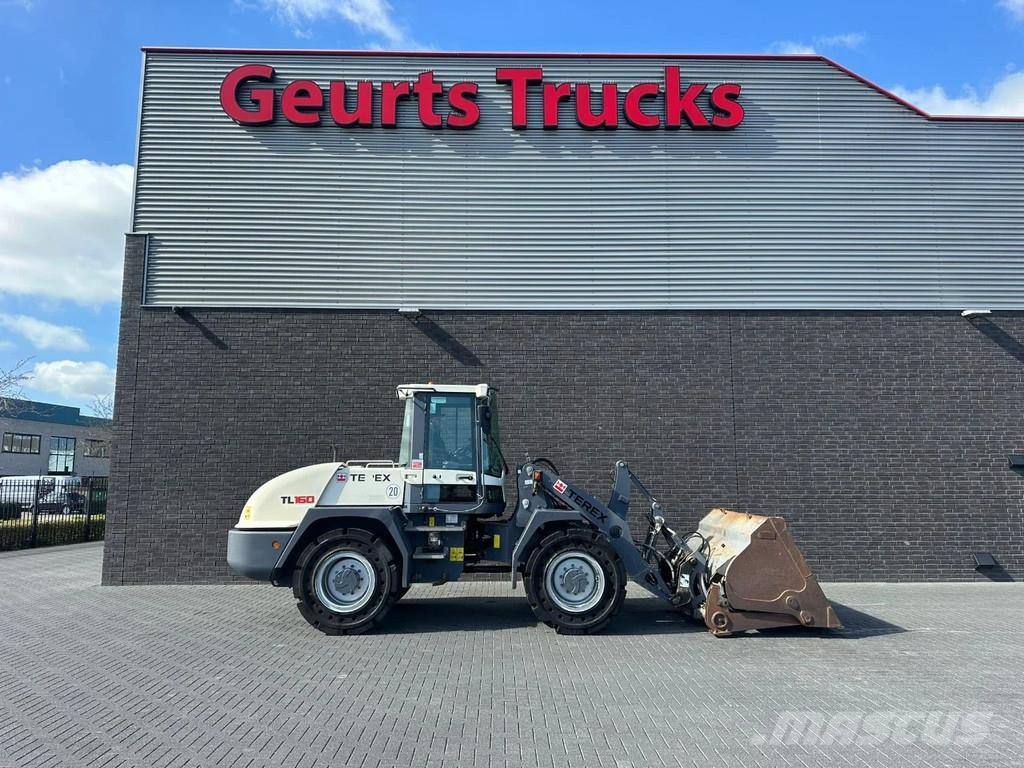 Terex TL 160 +HOOGKIEPBAK+HYDRAULISCHE+VEEGBORSTEL Hjullastare