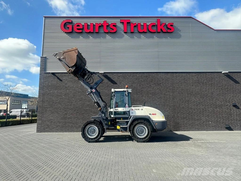 Terex TL 160 +HOOGKIEPBAK+HYDRAULISCHE+VEEGBORSTEL Hjullastare