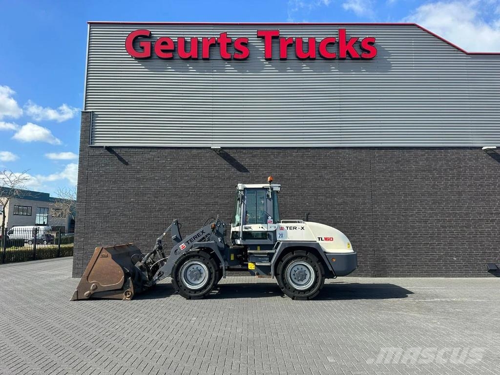 Terex TL 160 +HOOGKIEPBAK+HYDRAULISCHE+VEEGBORSTEL Hjullastare