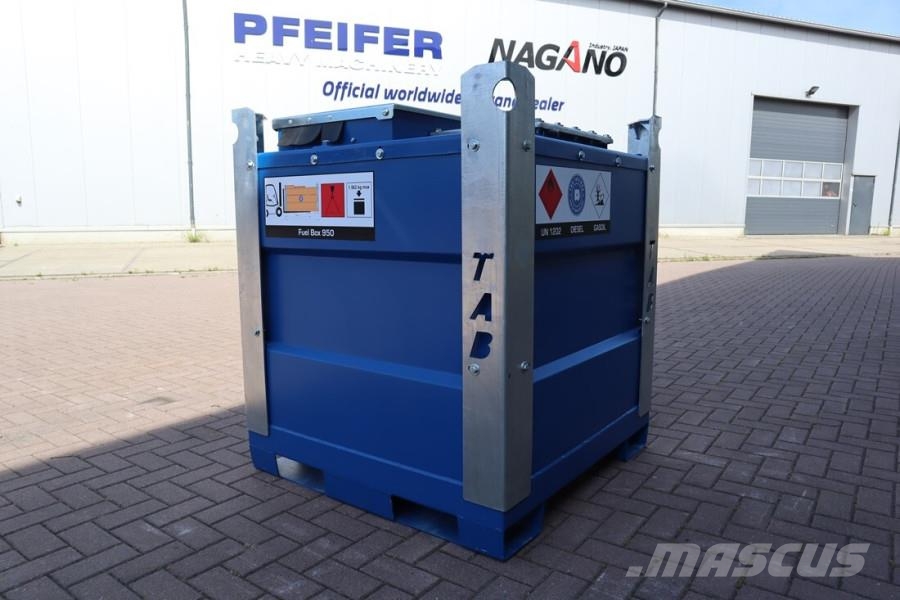 TAB 950 Compact 950 Liter Fuel Box صهاريج الوقود والصهاريج الإضافية