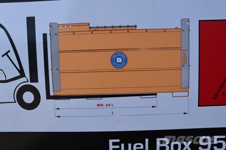  TAB 950 Compact 950 Liter Fuel Box صهاريج الوقود والصهاريج الإضافية