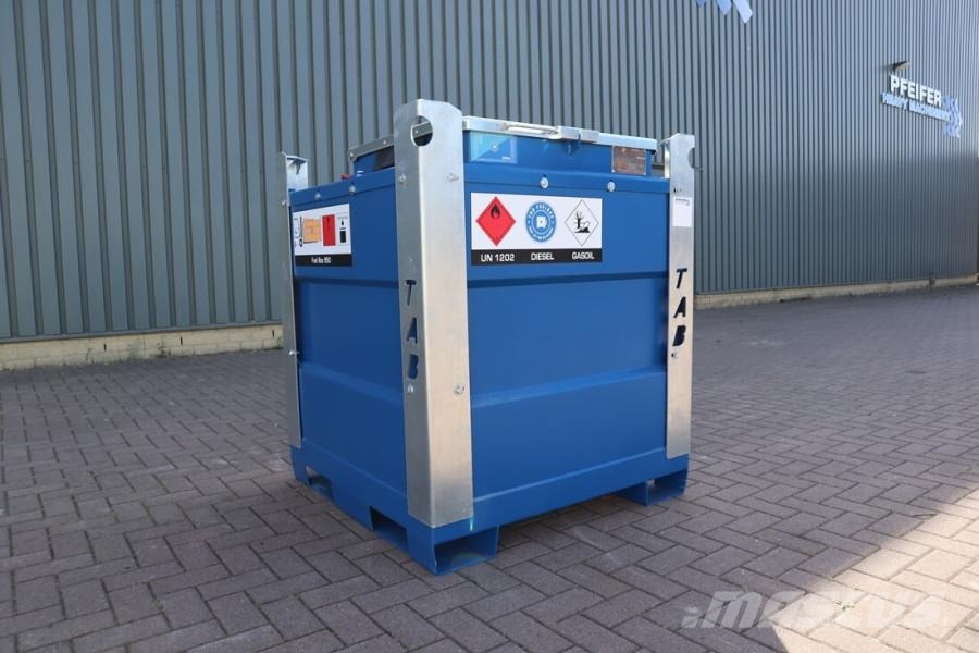  TAB 950 Compact 950 Liter Fuel Box صهاريج الوقود والصهاريج الإضافية