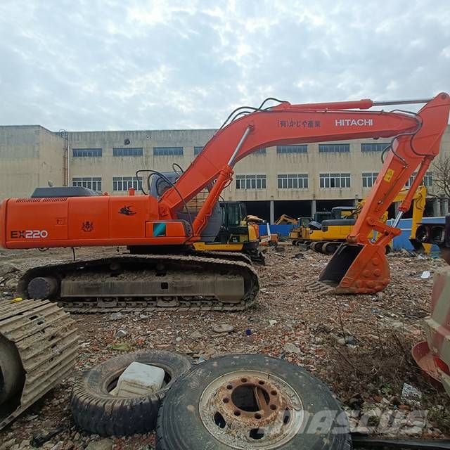 Hitachi EX 220 LC Bagri goseničarji