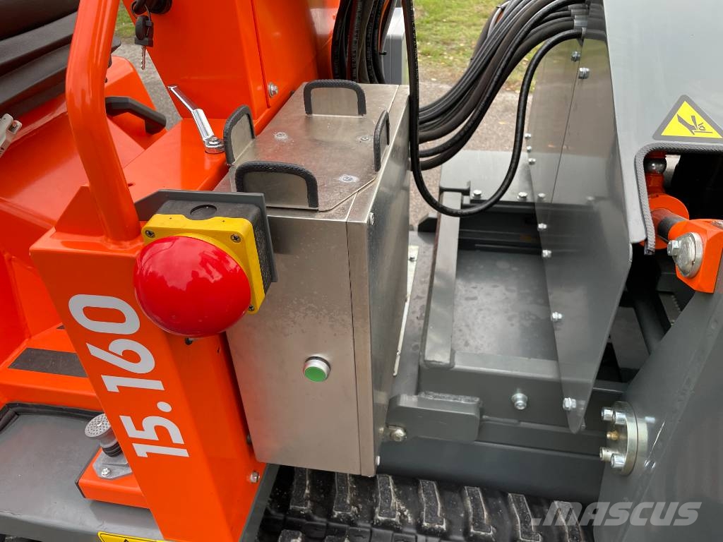  Trackhammer En larvburen stolpnedslagare Radiostyr Diesel heiblokken