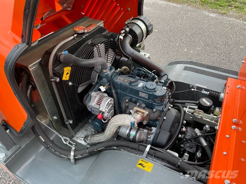  Trackhammer En larvburen stolpnedslagare Radiostyr Diesel heiblokken
