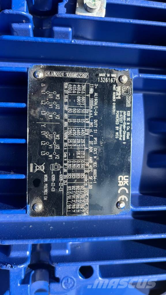 KSB AU F-150-150-045 GG 109D Bouw - Overige