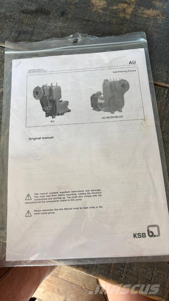 KSB AU F-150-150-045 GG 109D Bouw - Overige