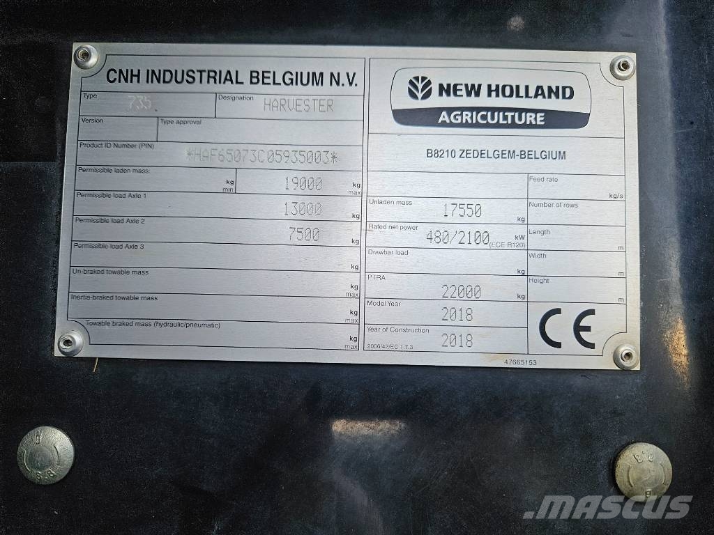 New Holland FR 650 Selbstfahrende Häcksler