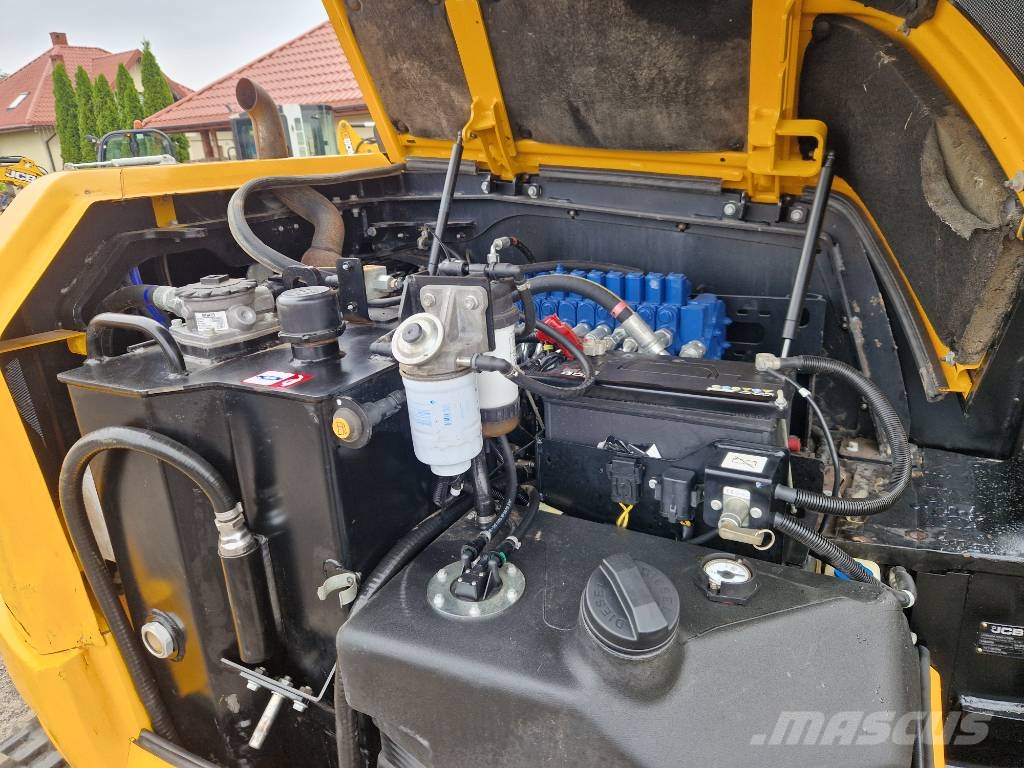JCB 86 c-2 2022r Klimatyzacja hydrauliczne szybkozł Excavadoras 7t - 12t