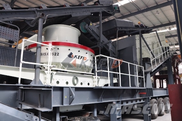 liming Y3S2160V140 VSI Móvil Trituradora de Impacto Komplett üzemek