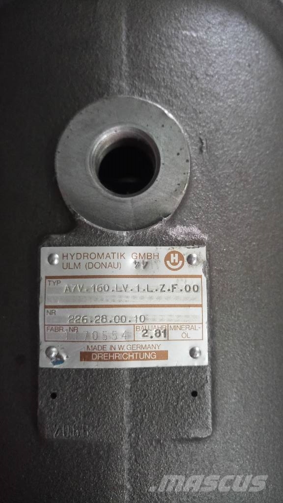 Rexroth A7V160 Υδραυλικά