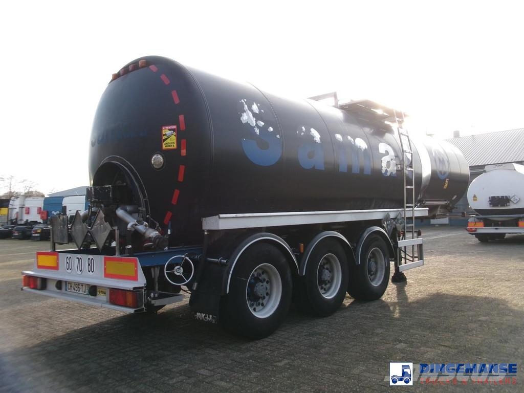 Magyar Bitumen tank inox 29.5 m3 / 1 comp + pump / ADR 13 Полуприцепы-Цистерны
