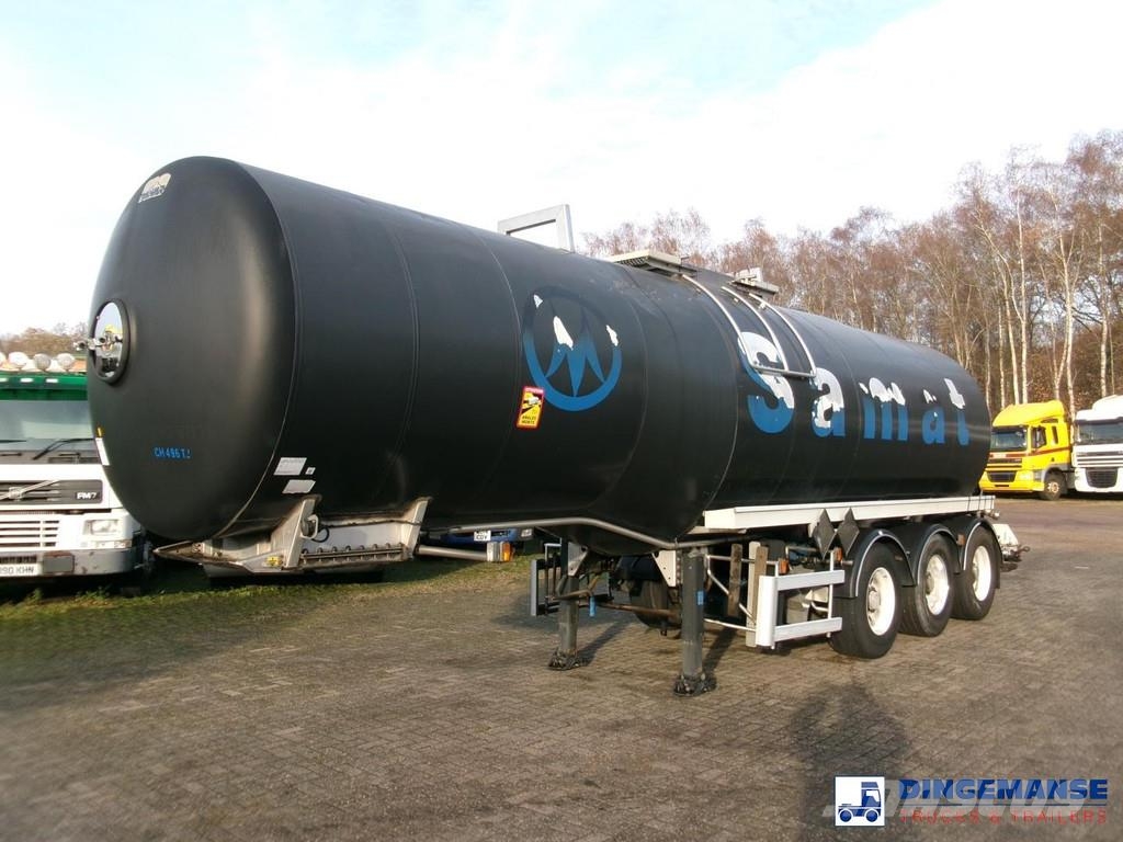 Magyar Bitumen tank inox 29.5 m3 / 1 comp + pump / ADR 13 Полуприцепы-Цистерны