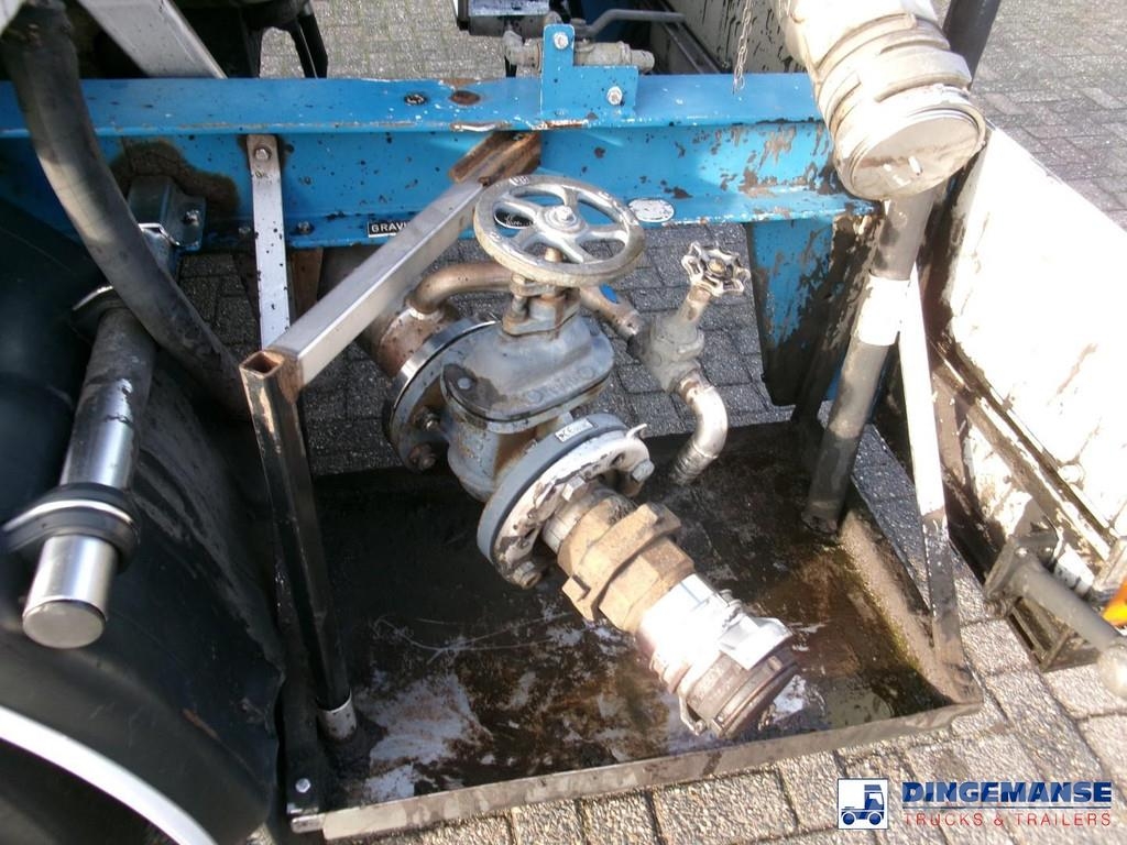 Magyar Bitumen tank inox 29.5 m3 / 1 comp + pump / ADR 13 Полуприцепы-Цистерны