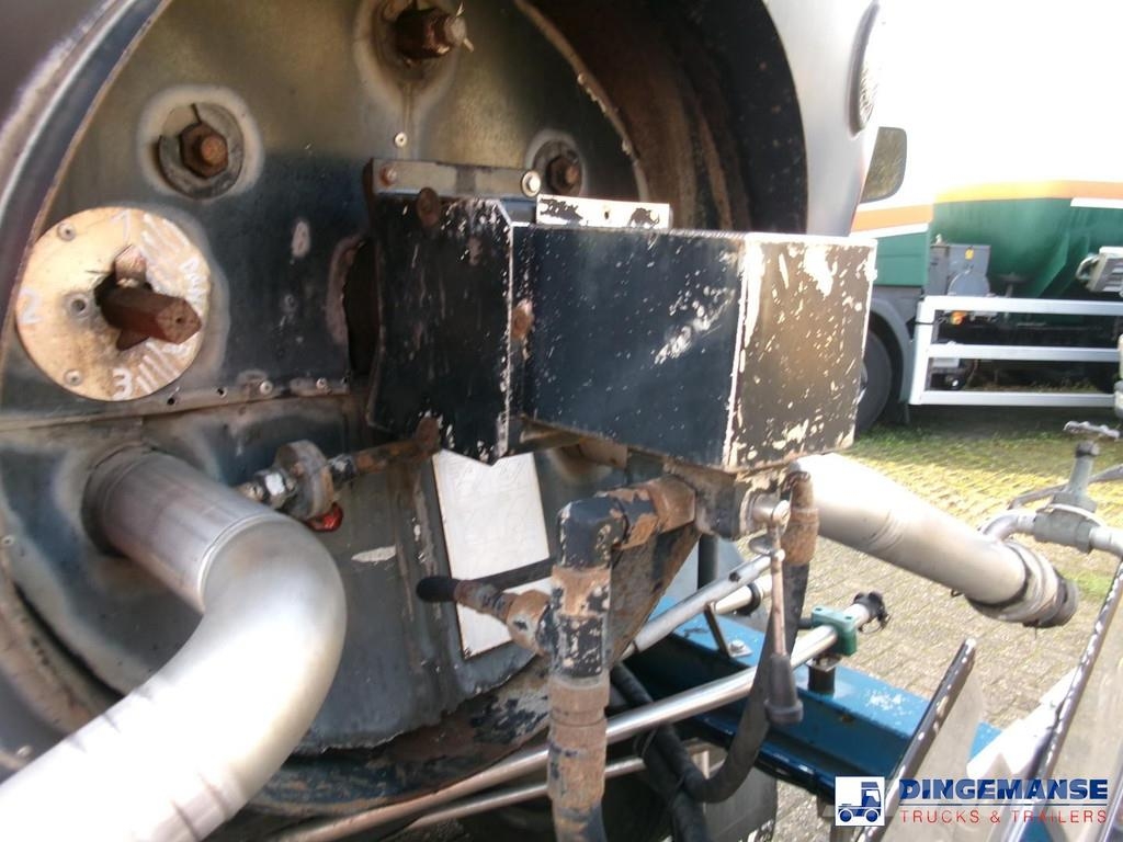 Magyar Bitumen tank inox 29.5 m3 / 1 comp + pump / ADR 13 Полуприцепы-Цистерны