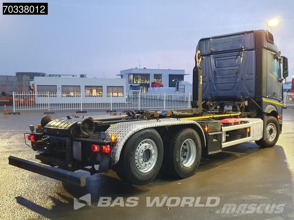 Mercedes-Benz Actros 2542 6X2 HIAB XR21S59 containersystem Lift+ Hákový nosič kontajnerov