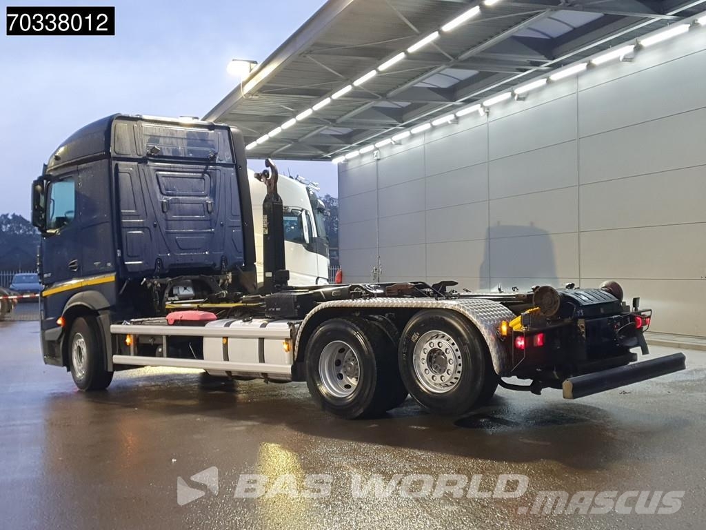 Mercedes-Benz Actros 2542 6X2 HIAB XR21S59 containersystem Lift+ Hákový nosič kontajnerov