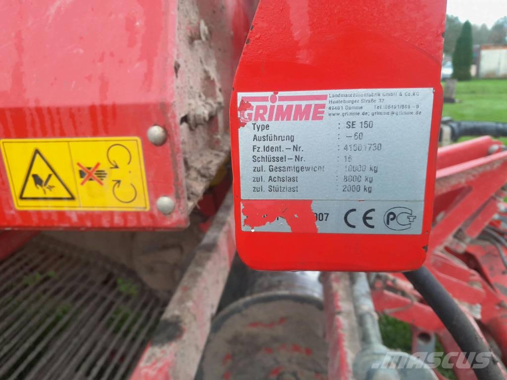 Grimme SE 170-60 NB Burgonya kombájnok és kiszedők