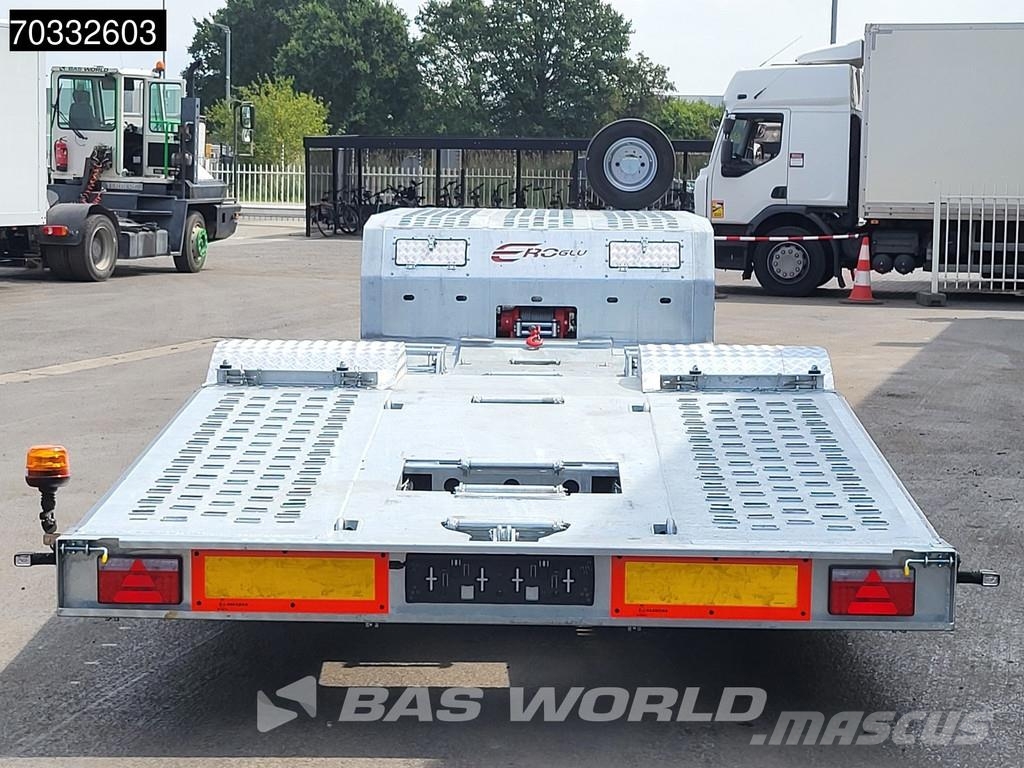 Eroglu Trucktransporter SAF Winch Semirremolques para transporte de vehículos