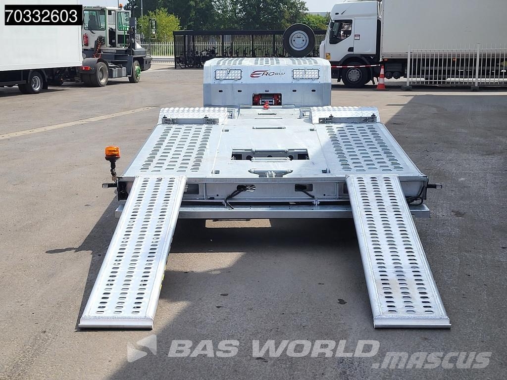 Eroglu Trucktransporter SAF Winch Semirremolques para transporte de vehículos
