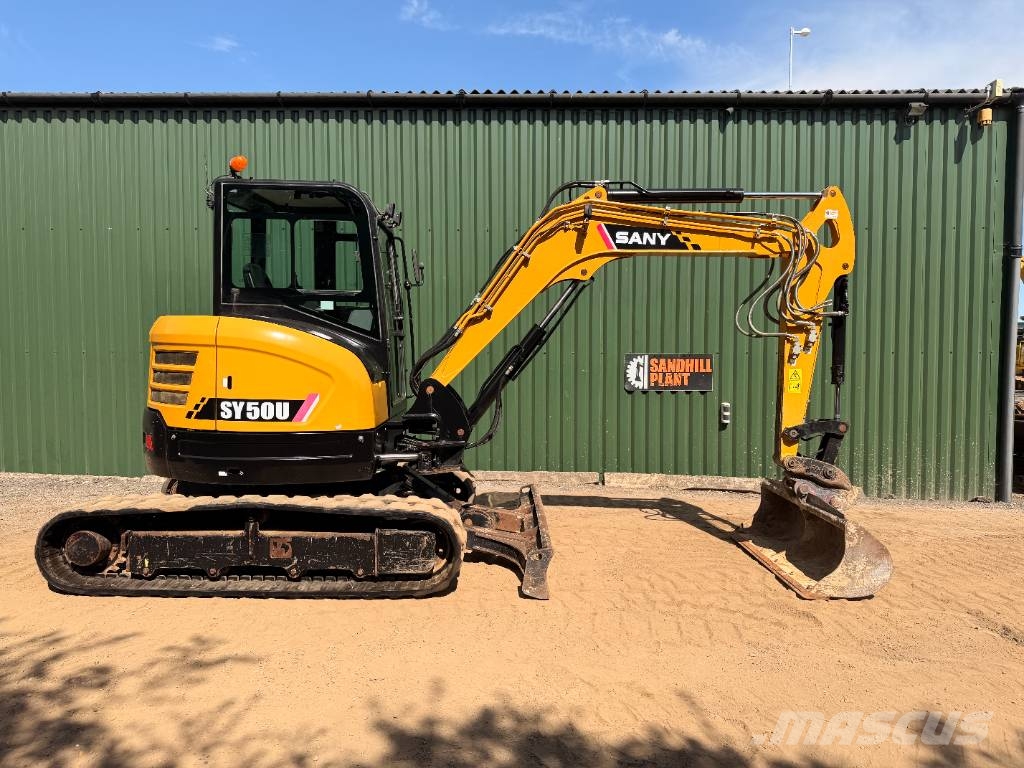Sany SY 50 U 5 Ton Excavator 小型挖土機/掘鑿機<7t(小型挖掘機)