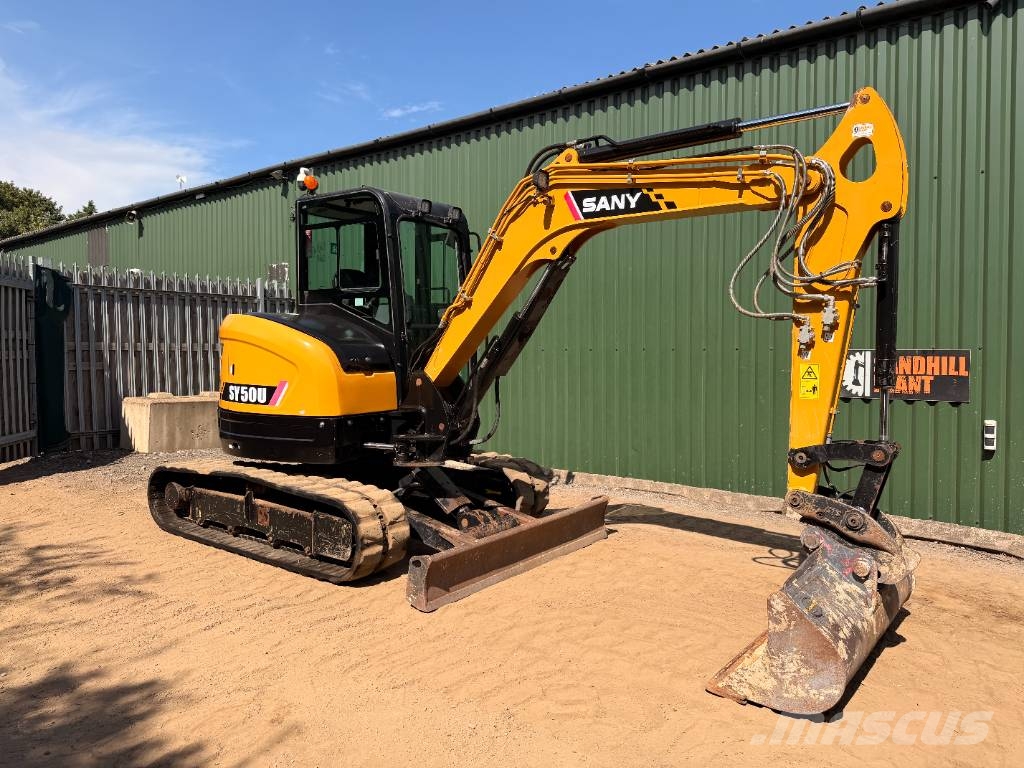 Sany SY 50 U 5 Ton Excavator 小型挖土機/掘鑿機<7t(小型挖掘機)