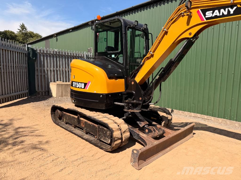 Sany SY 50 U 5 Ton Excavator 小型挖土機/掘鑿機<7t(小型挖掘機)