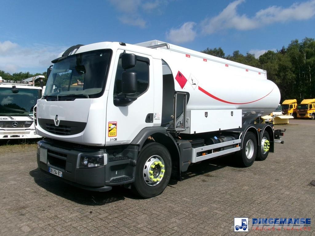 Renault Premium 310 dxi 6x2 fuel tank 18.5 m3 / 5 comp / A Tankwagen