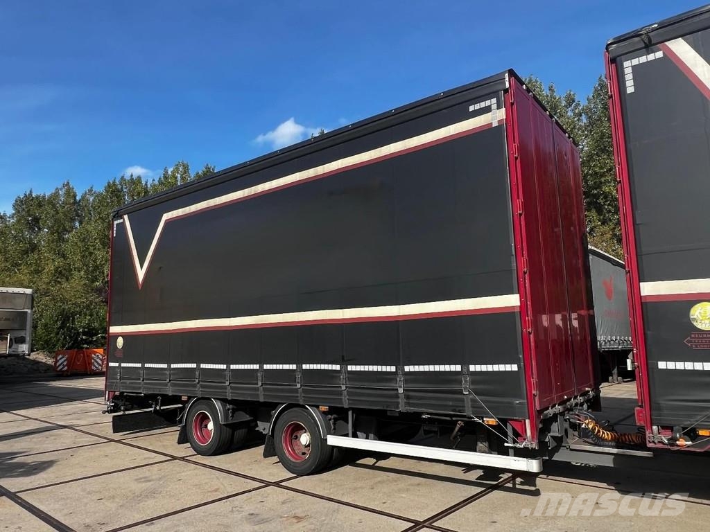 DAF XF 460 6X2 EURO 6 + SLIDING ROOF + 2 AXLE TRAILER شاحنات بغطاء جانبي