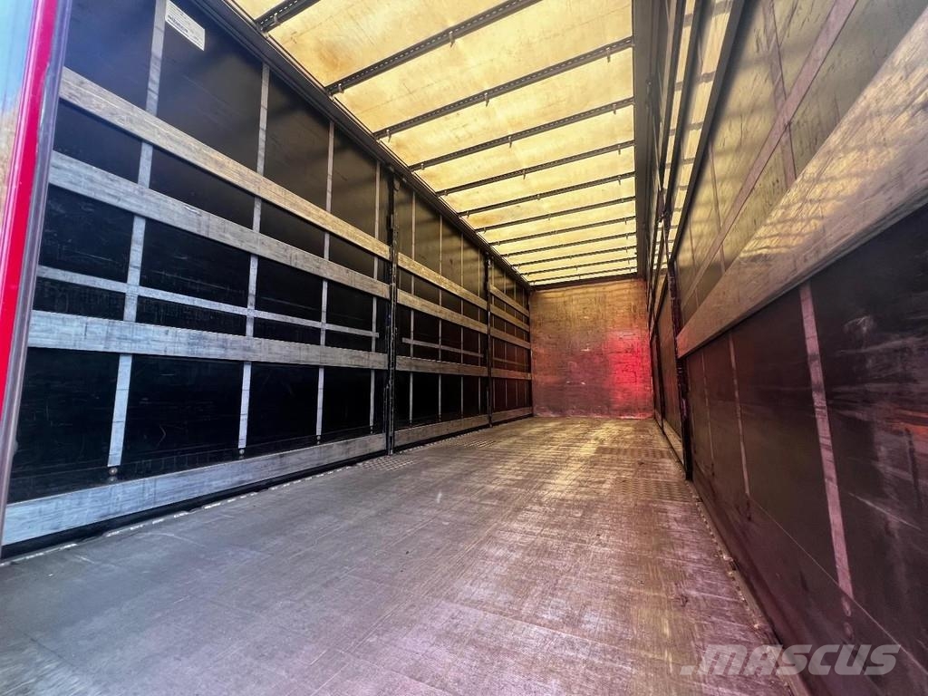 DAF XF 460 6X2 EURO 6 + SLIDING ROOF + 2 AXLE TRAILER شاحنات بغطاء جانبي