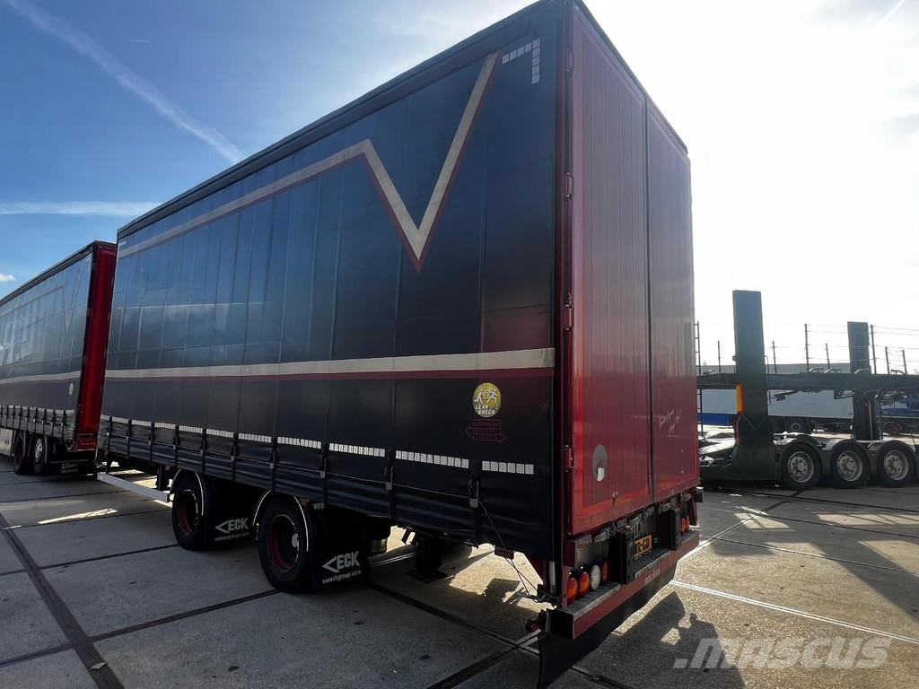DAF XF 460 6X2 EURO 6 + SLIDING ROOF + 2 AXLE TRAILER شاحنات بغطاء جانبي