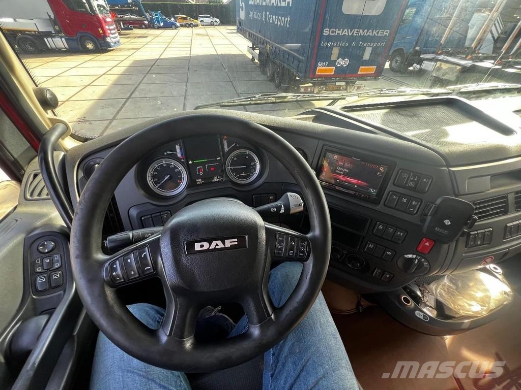 DAF XF 460 6X2 EURO 6 + SLIDING ROOF + 2 AXLE TRAILER شاحنات بغطاء جانبي