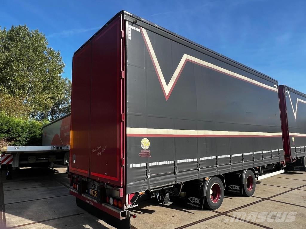 DAF XF 460 6X2 EURO 6 + SLIDING ROOF + 2 AXLE TRAILER شاحنات بغطاء جانبي