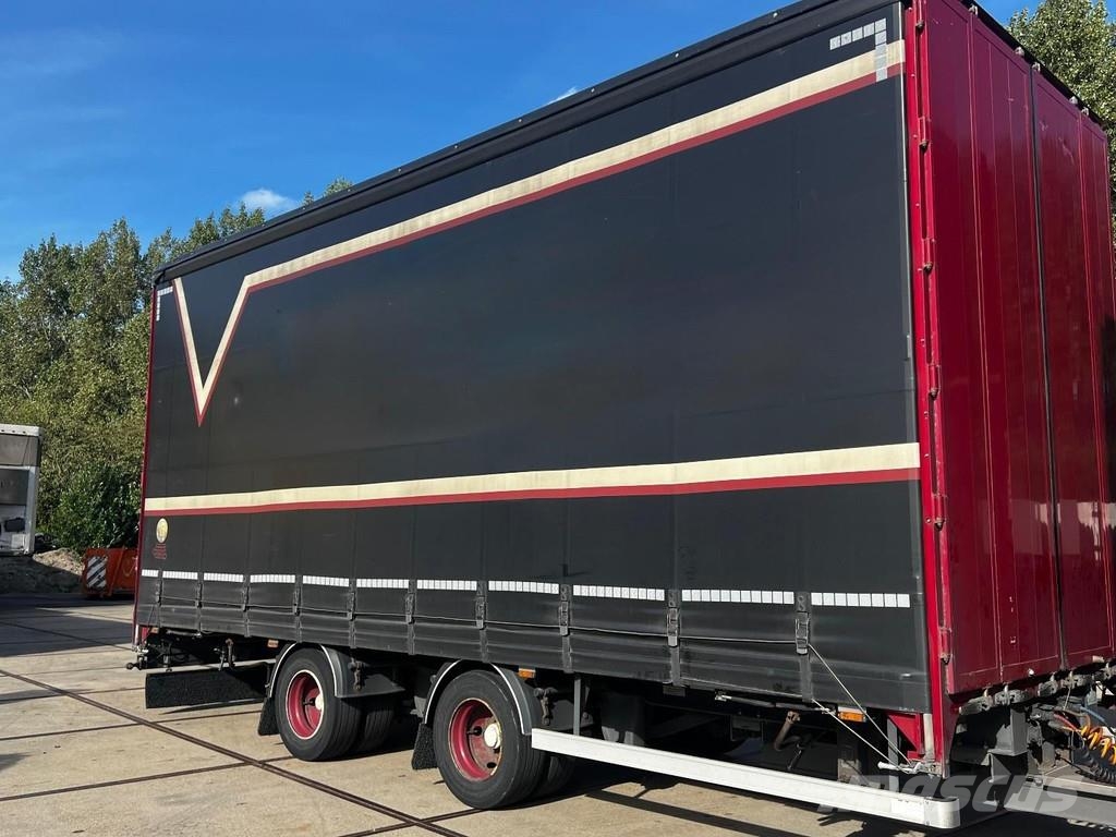 DAF XF 460 6X2 EURO 6 + SLIDING ROOF + 2 AXLE TRAILER شاحنات بغطاء جانبي