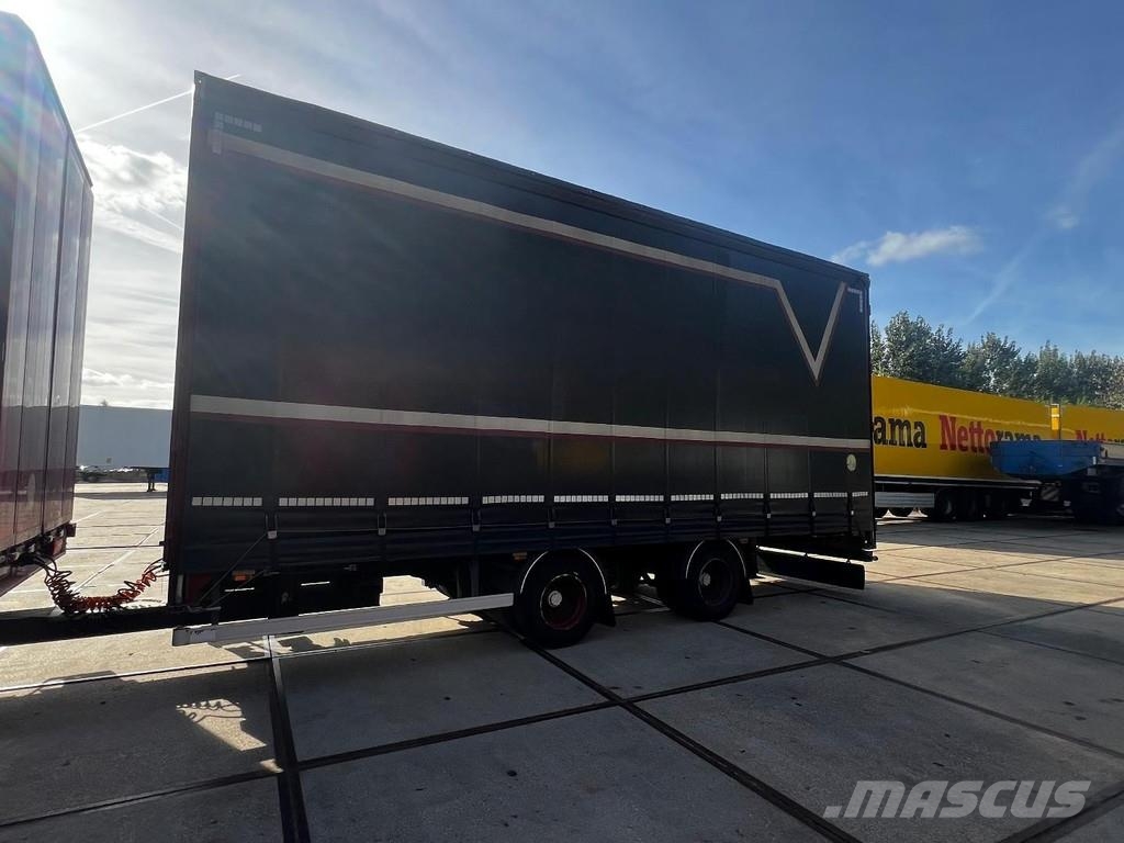 DAF XF 460 6X2 EURO 6 + SLIDING ROOF + 2 AXLE TRAILER شاحنات بغطاء جانبي