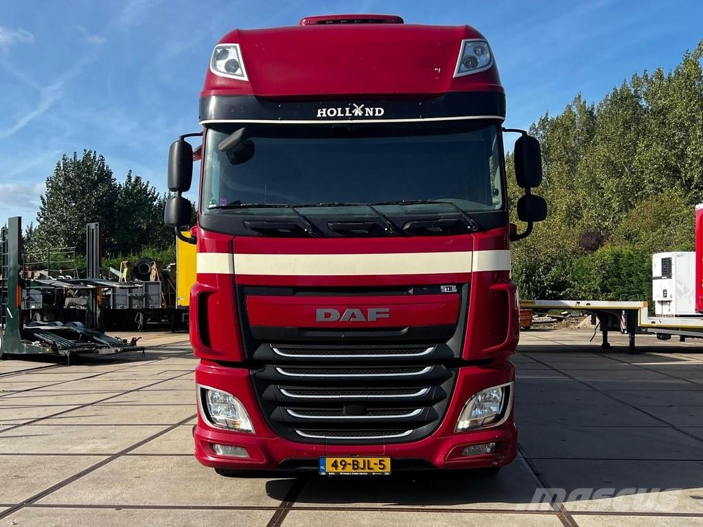 DAF XF 460 6X2 EURO 6 + SLIDING ROOF + 2 AXLE TRAILER شاحنات بغطاء جانبي