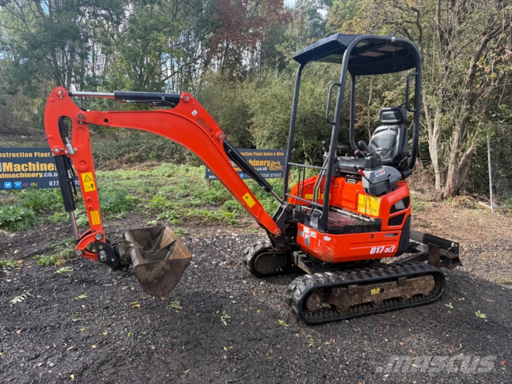 Kubota U17-3 Mini bagri <7t