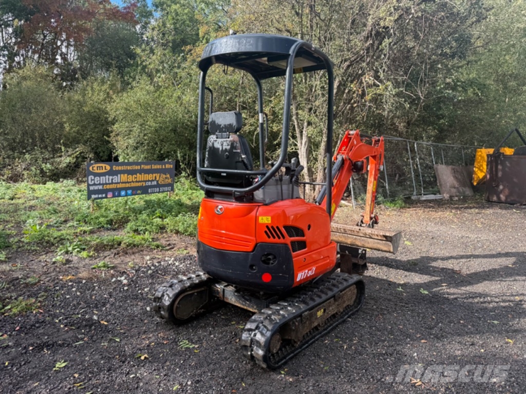 Kubota U17-3 Mini bagri <7t