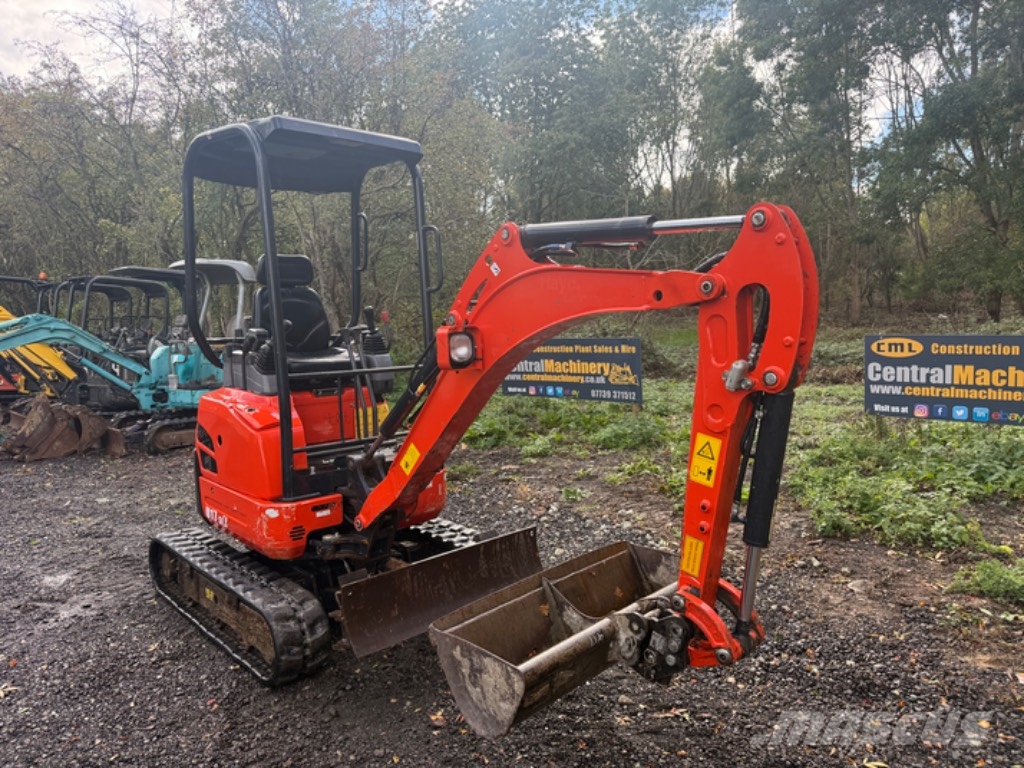 Kubota U17-3 Mini bagri <7t