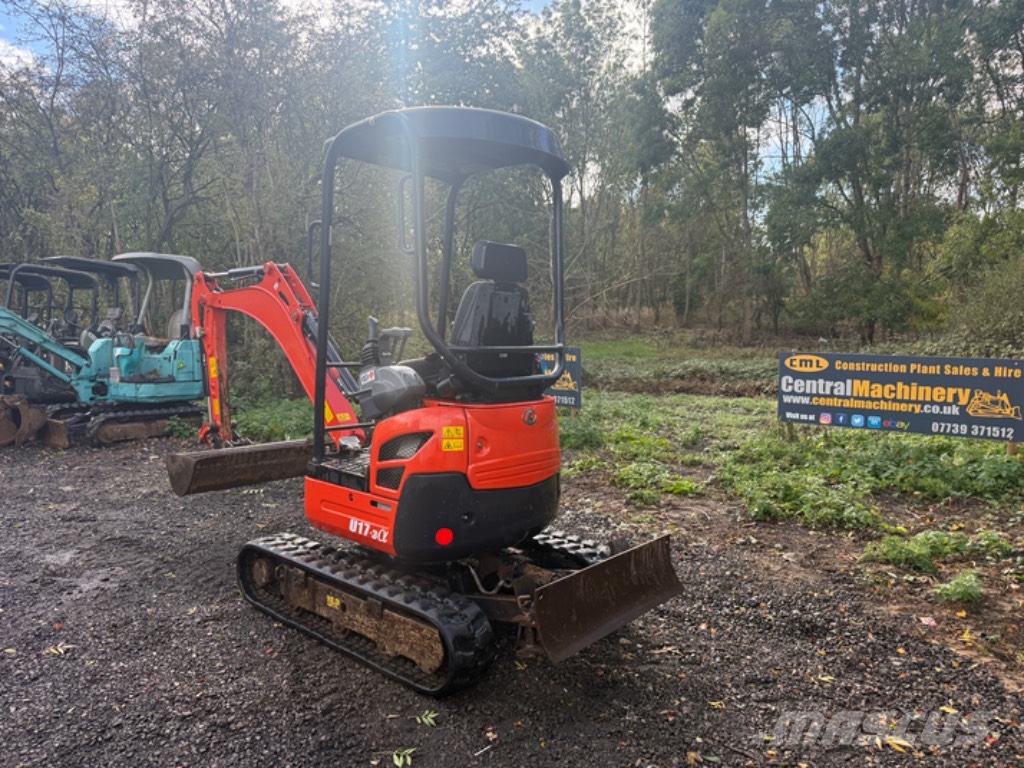 Kubota U17-3 Mini bagri <7t