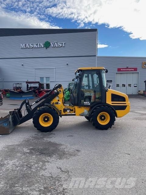 JCB 407 hjullastare Chargeuse sur pneus