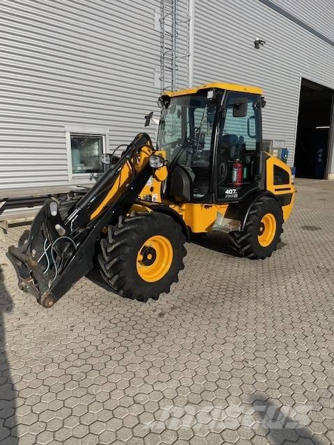 JCB 407 hjullastare Chargeuse sur pneus