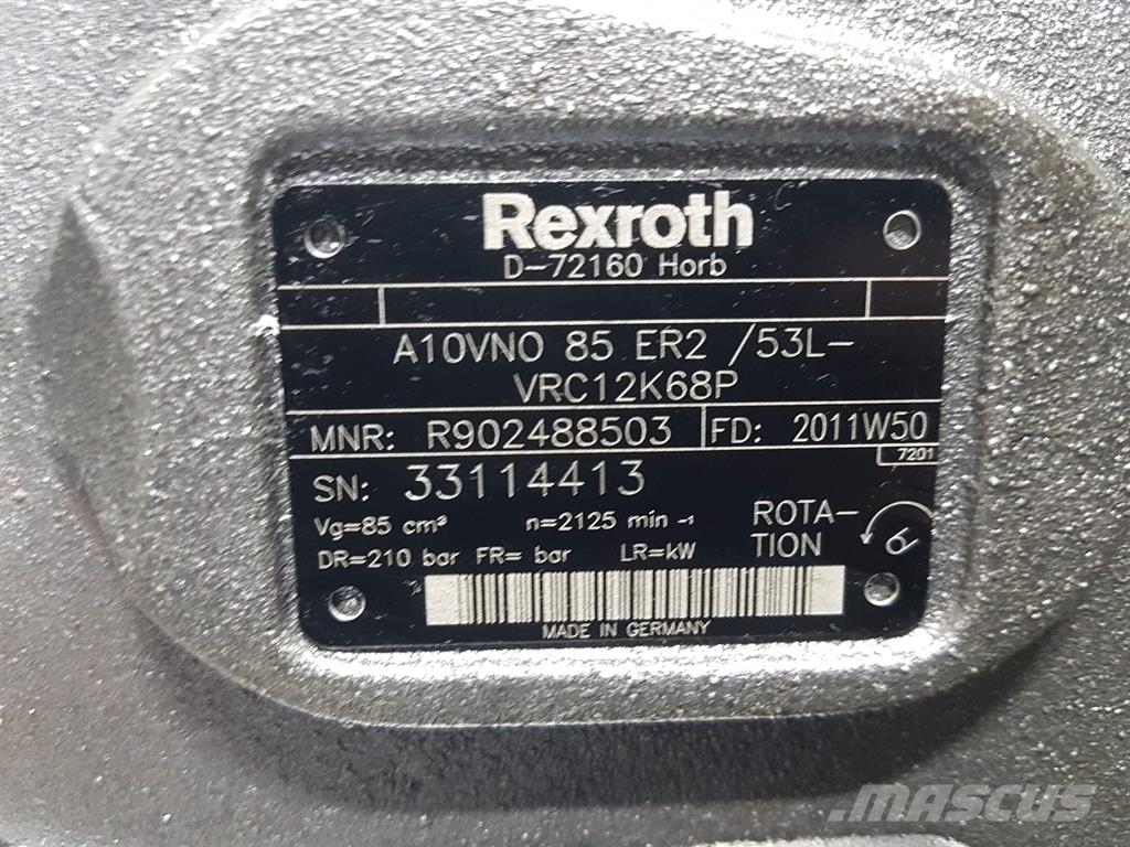 Rexroth A10VNO85ER2/53L-R902488503-Load sensing pump Hydraulika
