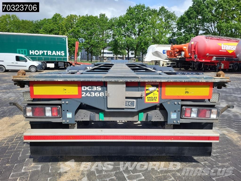 D-tec VCC-06 5 axles Breker-Chassis Steering +Lift axle Semirremolques portacontenedores