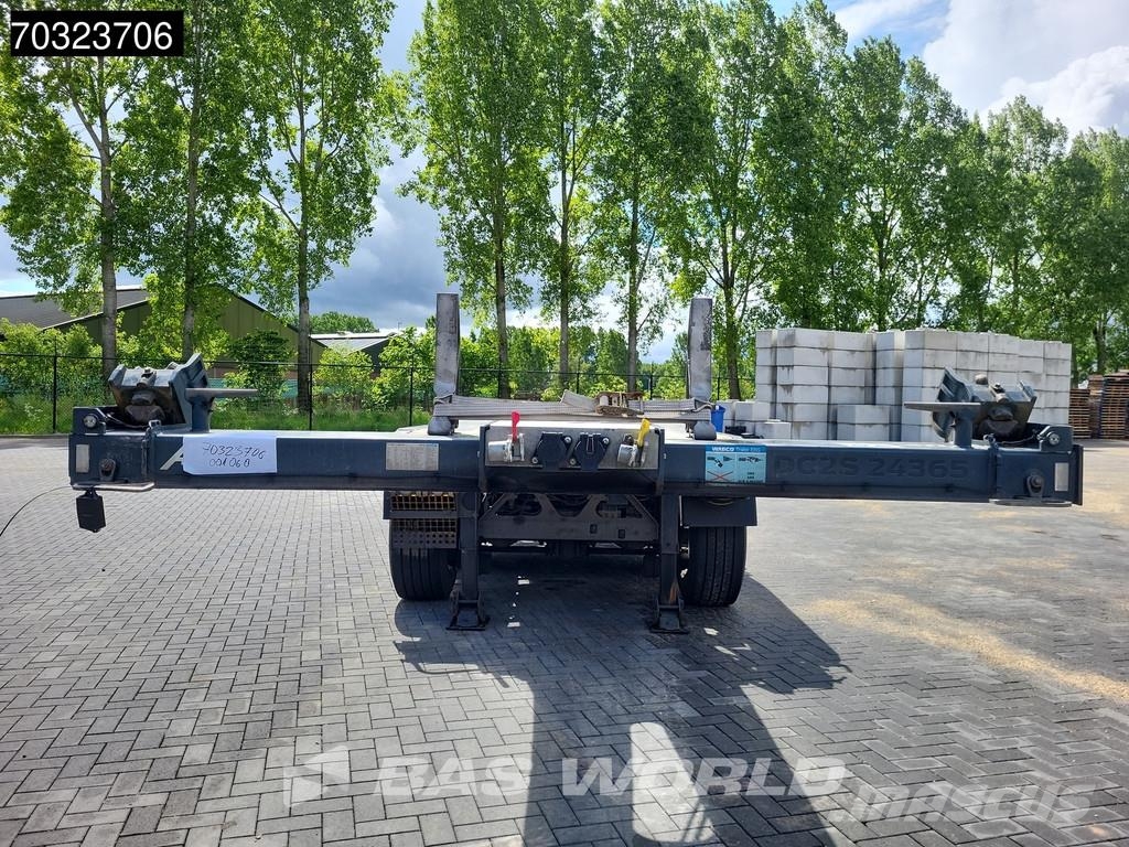 D-tec VCC-06 5 axles Breker-Chassis Steering +Lift axle Semirremolques portacontenedores