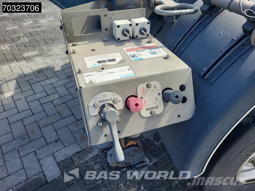 D-tec VCC-06 5 axles Breker-Chassis Steering +Lift axle نصف مقطورات حاويات
