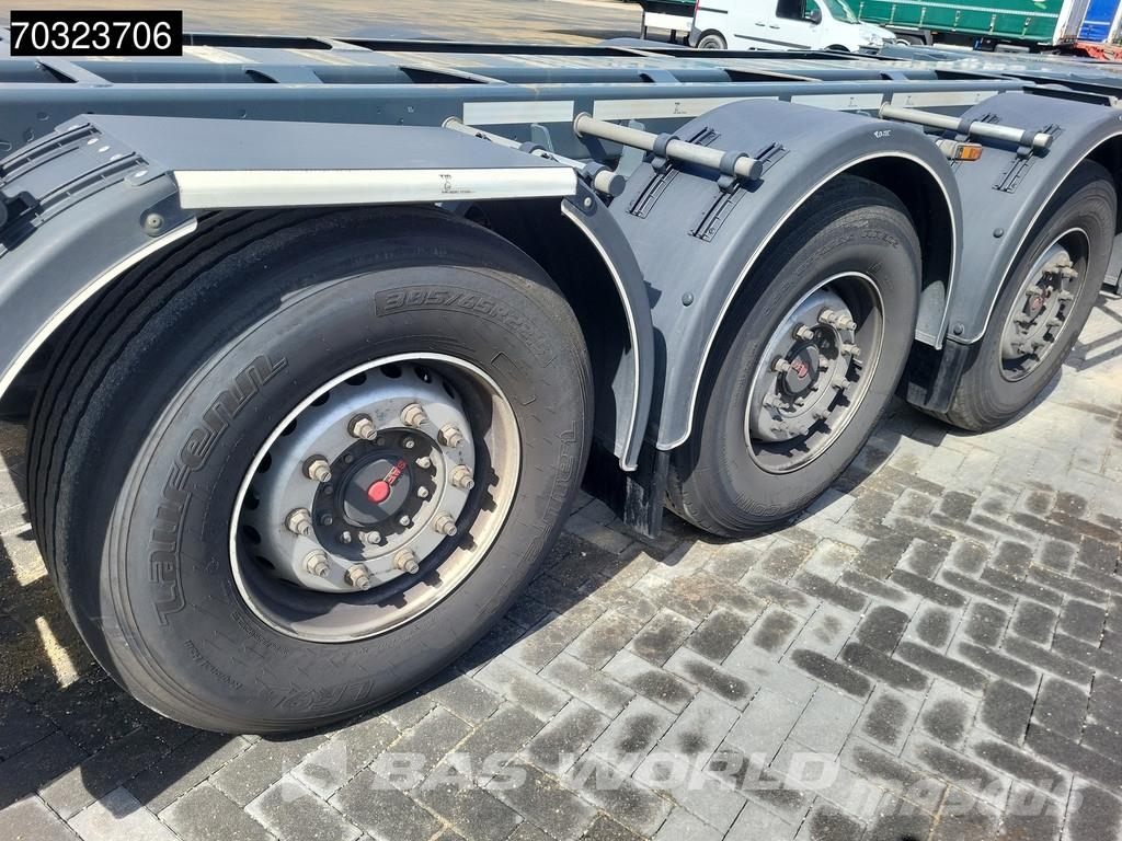 D-tec VCC-06 5 axles Breker-Chassis Steering +Lift axle Semirremolques portacontenedores