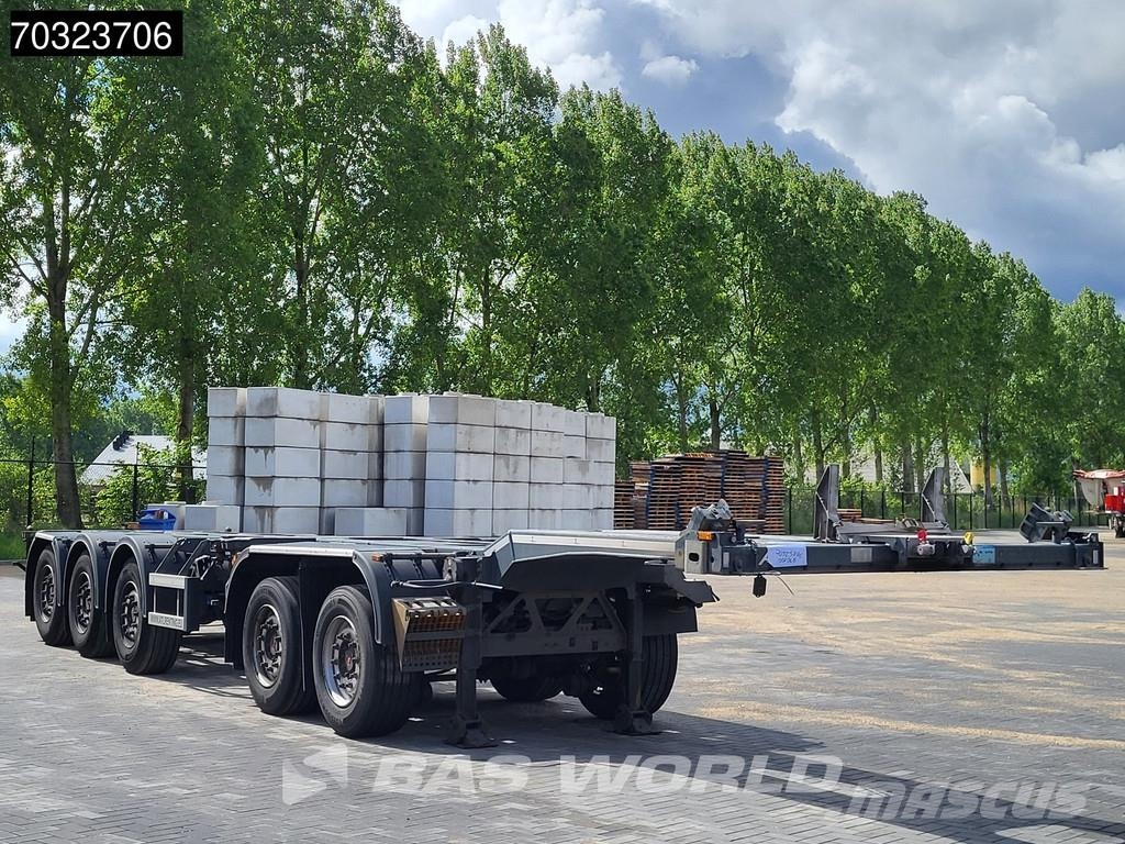 D-tec VCC-06 5 axles Breker-Chassis Steering +Lift axle Semirremolques portacontenedores